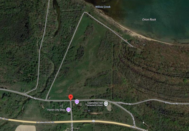 Huron City Golf Course - Aerial Map